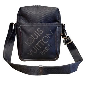 Louis Vuitton Shoulder Bag Citadin Noir Black Damier Geant
